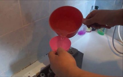 Flushing ang heat exchanger tube Flushing ang heat exchanger tube