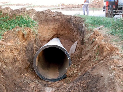 Pouzdro na podzemní potrubí Pouzdro na podzemní potrubí