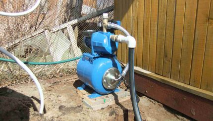 Pompe sur site