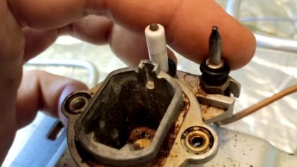 Sensor suhu pembakar Sensor suhu pembakar