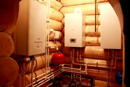 Boilers Proterm in the boiler room Boilers Proterm in the boiler room