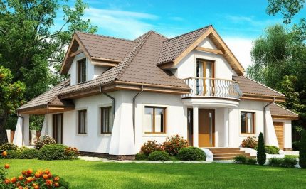 Country house for permanent residence