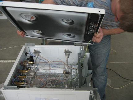 Removing the top plate