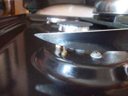 Gas burner thermocouple