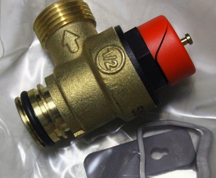 Kaligtasan balbula para sa equipping isang gas boiler Kaligtasan balbula para sa equipping isang gas boiler