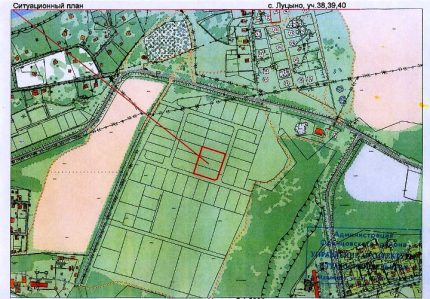 Plan de situation du site Plan de situation à faire soi-même