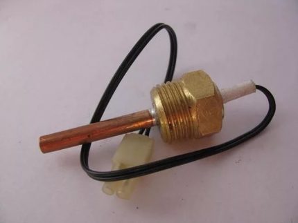 Sensor untuk menentukan suhu dalam sistem pemanasan