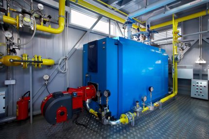 Gas boiler room Gas boiler room
