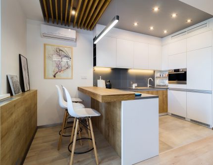 Studio apartment with gas equipment Gas in a studio apartment