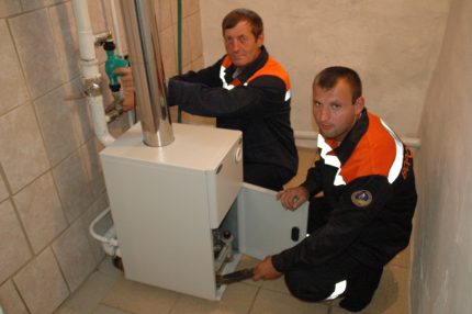 Gas boiler inspection Boiler inspection