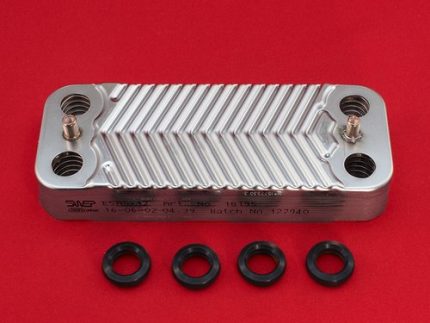 Secondary heat exchanger of a gas boiler Boiler heat exchanger