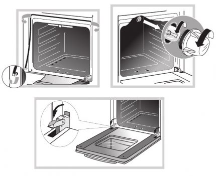 Gas stove instruction Minor plate repair