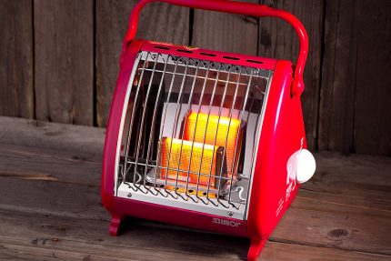 Chauffage au gaz avec poignée Chauffage au gaz avec poignée