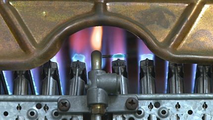 Gas boiler burner Gas boiler burner