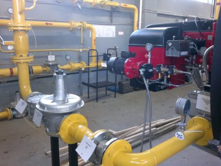 An example of a KTZ installation of a flange type on industrial equipment An example of a KTZ installation of a flange type on industrial equipment