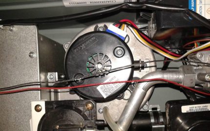 Fan para sa boiler Kiturami