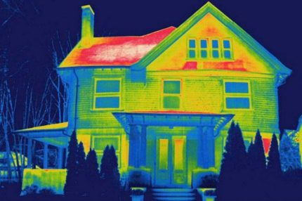 Thermal imaging leak detection Bridges of cold