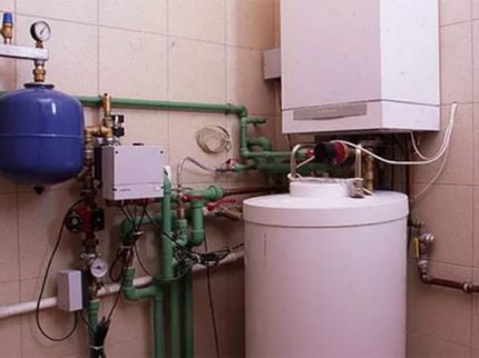 Convection type gas boiler Convection boiler