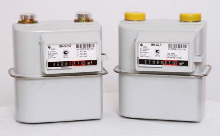 Compteurs de gaz G2.5 Compteurs G2.5