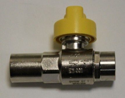 Pointer to thermal shut-off valve Pointer to thermal shut-off valve