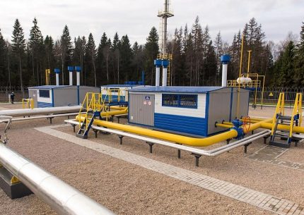 Gas distribution station of a new type Gas distribution station of a new type