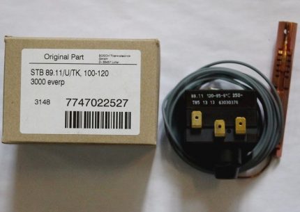 Temperature limiter STB Temperature limiter STB