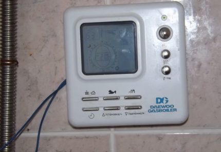 Gas boiler control unit Deu Gas boiler control unit Deu