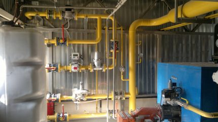 Conduites de gaz