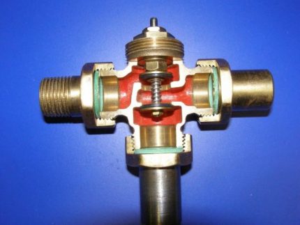 Three-way valve for gas boiler Three-way valve