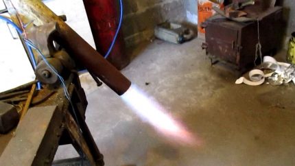 Brûleur à gaz forgeron Brûleur fioul