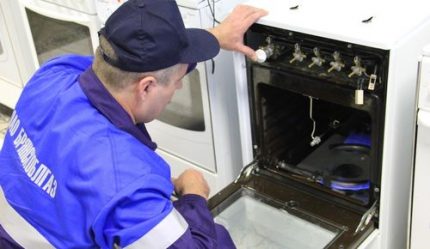 Lò gas đánh lửa Hephaestus Quá trình đốt lò