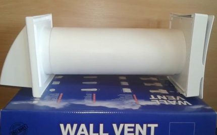 Supply valve Vents Supply valve Vents