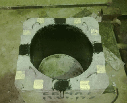 Ang aparato ng makina para sa pag-mount ng mga tagahanga sa bubong Pinahusay na kongkreto na salamin sa bubong