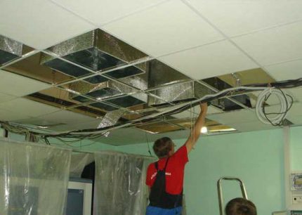 Construção do sistema de ventilação