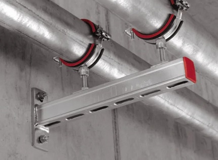 Air ducting na may mga bracket Air ducting na may mga bracket