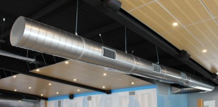 Duto de ventilação Duto de ventilação