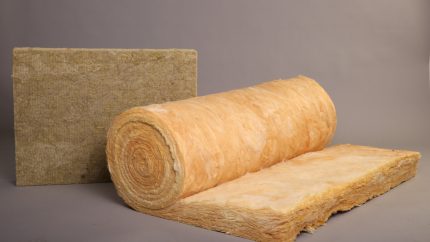 Lã mineral para isolamento