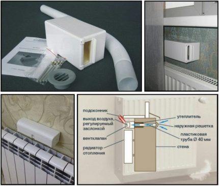 Válvula de ventilação Válvula de ventilação