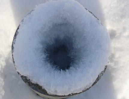 Ledus ventilācijā Ledus ventilācijā