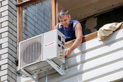 Do-it-yourself air conditioner dismantling Do-it-yourself air conditioner dismantling