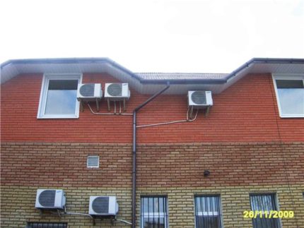 Air conditioning drainage Air conditioning drainage