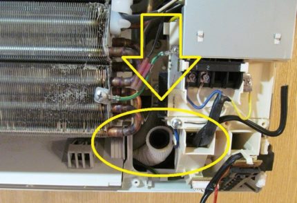 Air conditioning drainage system Air conditioning drainage system