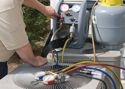 Using Freon Elimination Station Using Freon Elimination Station