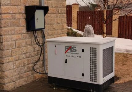 Alimentation électrique d'une maison privée Alimentation électrique d'une maison privée