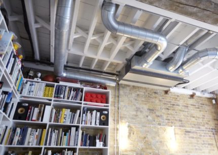 Indoor unit channel split system