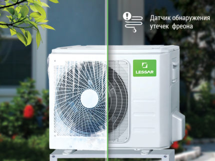 Fungsi kawalan kebocoran freon Fungsi kawalan kebocoran freon