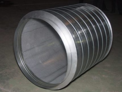 Round silencer for ventilation Round silencer for ventilation