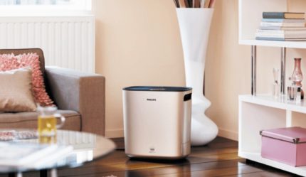 Air purification without waterlogging Air purification without waterlogging