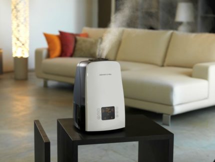 Humidifier on the table Humidifier on the table
