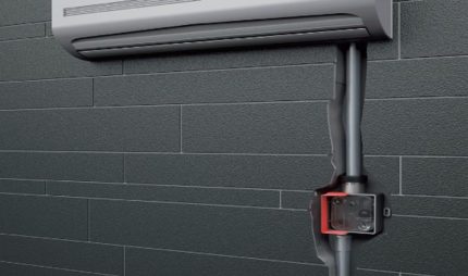 Flush mounted siphon
